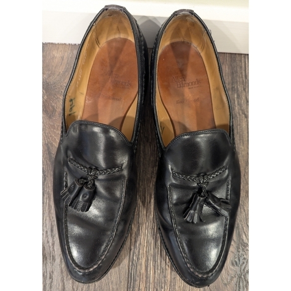 Allen Edmonds Brookwood Tassel Black Loafers Size 13 main image 9